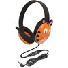 Califone Califone® Listening First Animal-themed Stereo Headphones, Tiger 2810TI